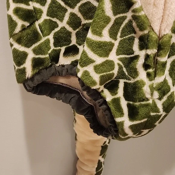 Snake Lizard Reptile Green Kids Halloween Onsie Hoodie Costume Size XL 7 - 8 - Picture 8 of 15